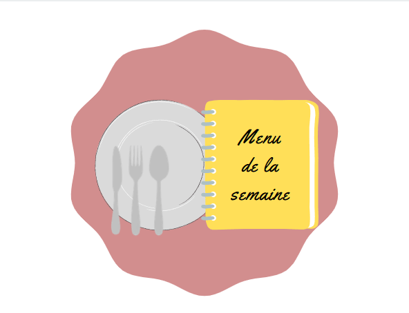 Menu de la semaine